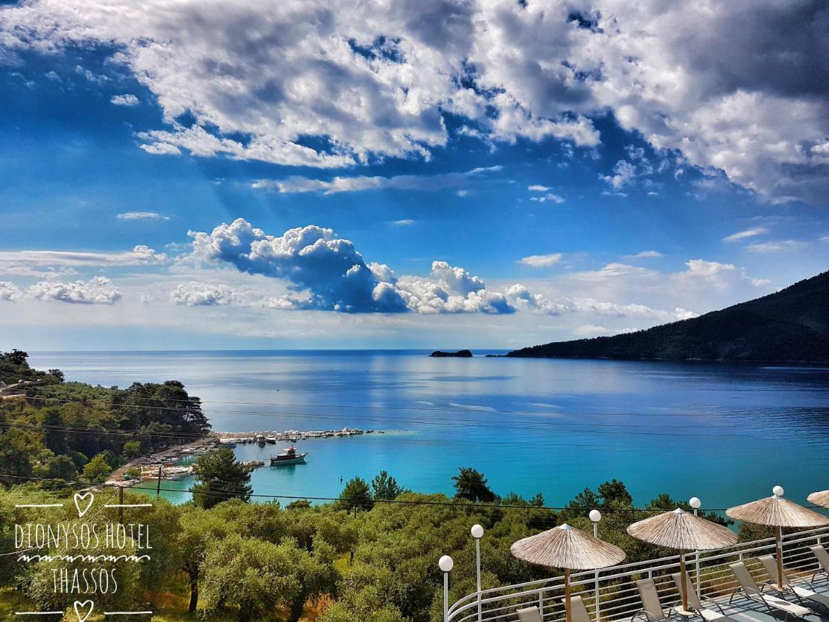 Dionysos Hotel Скала-Потамиас Экстерьер фото