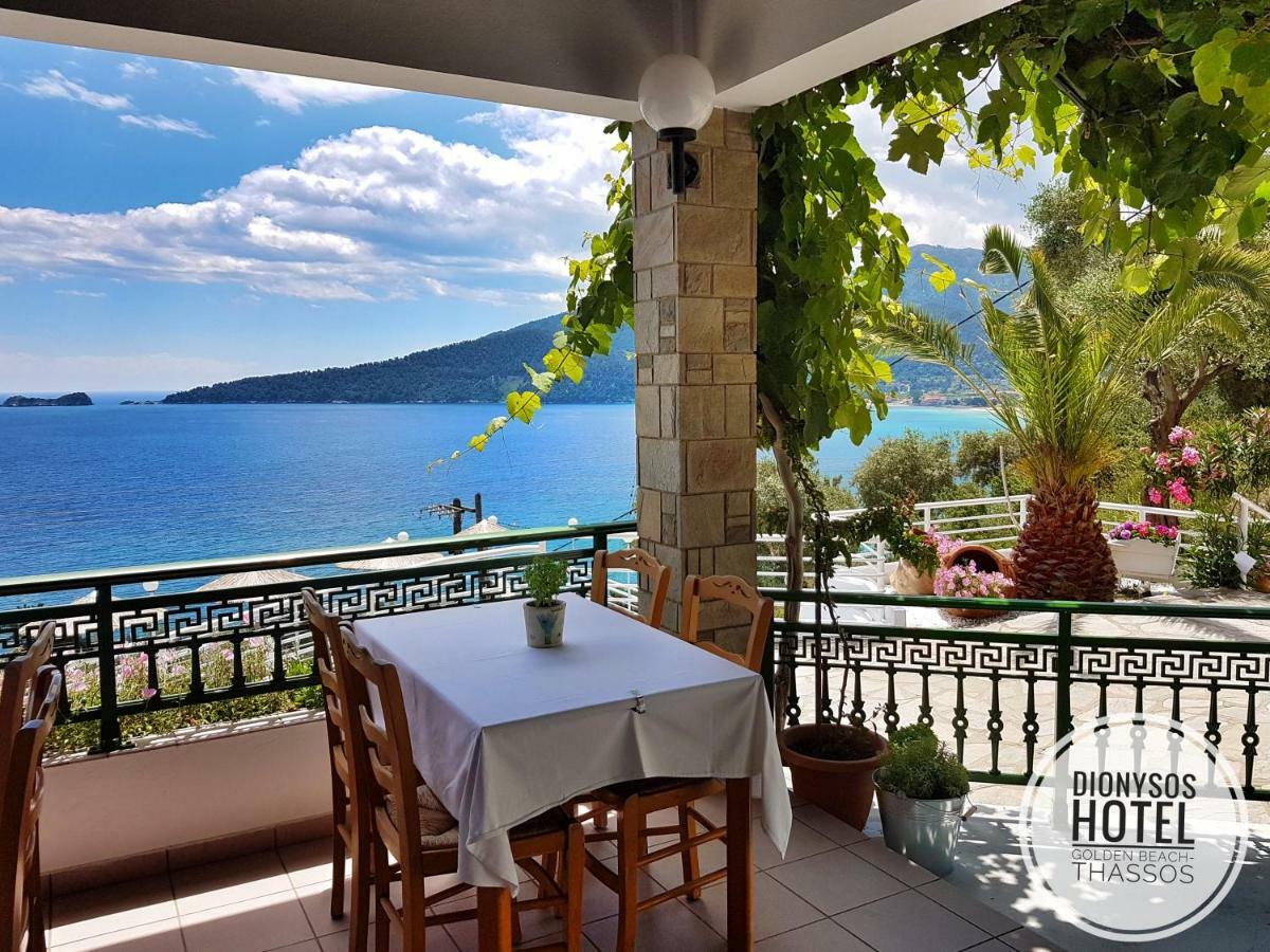 Dionysos Hotel Скала-Потамиас Экстерьер фото